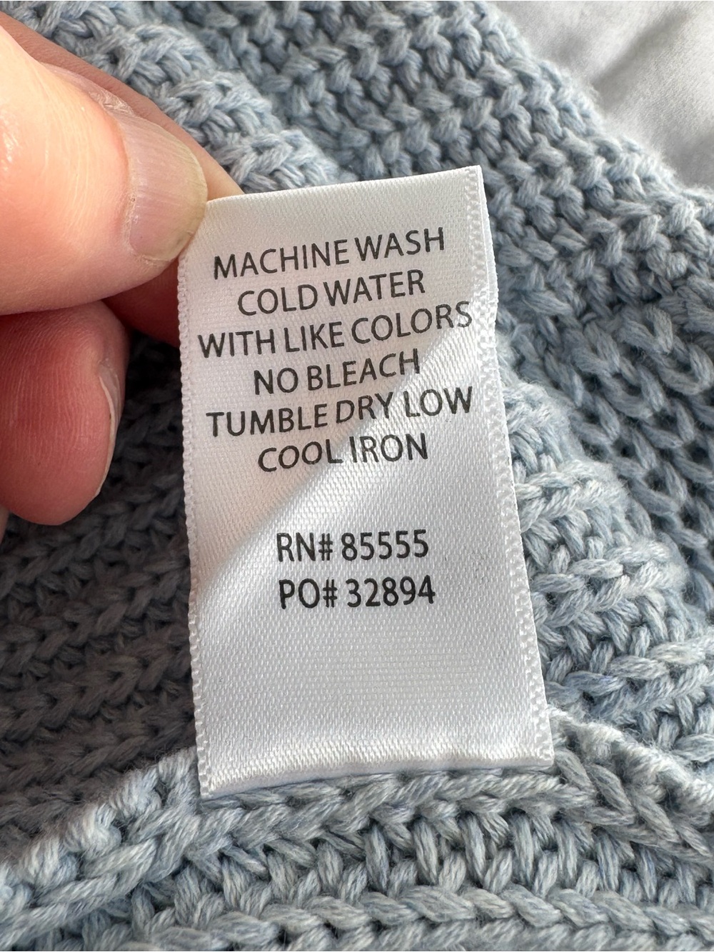 PISTOLA Ren All Day Sweater Light Blue - Picture 6 of 6